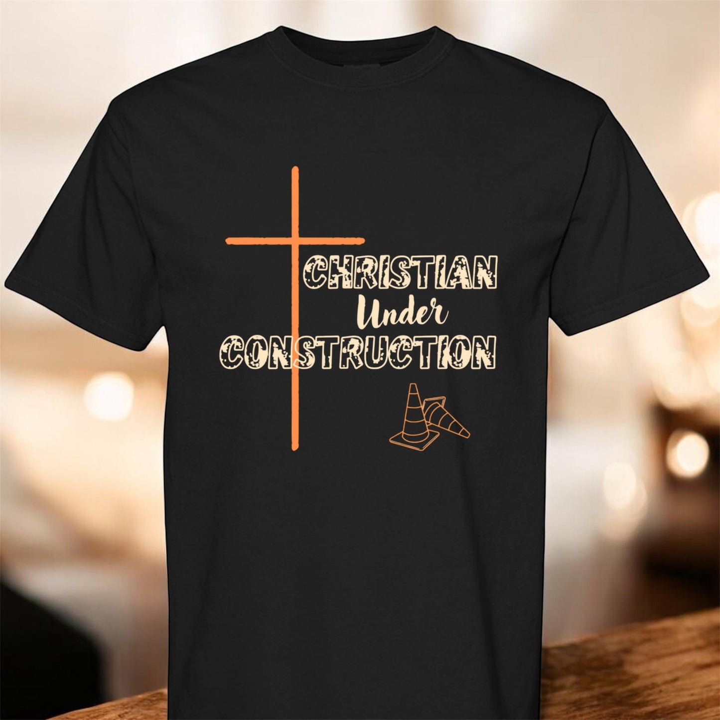 Christian Under Construction Tee