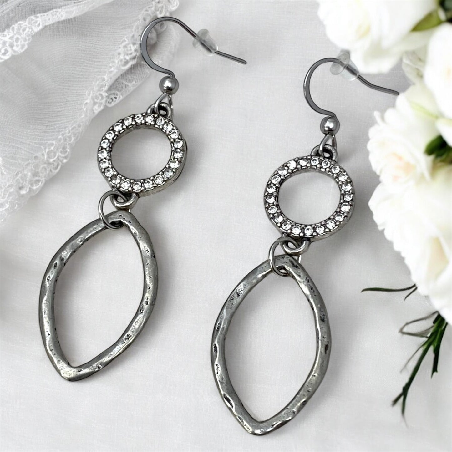 Simply Silver Earrings