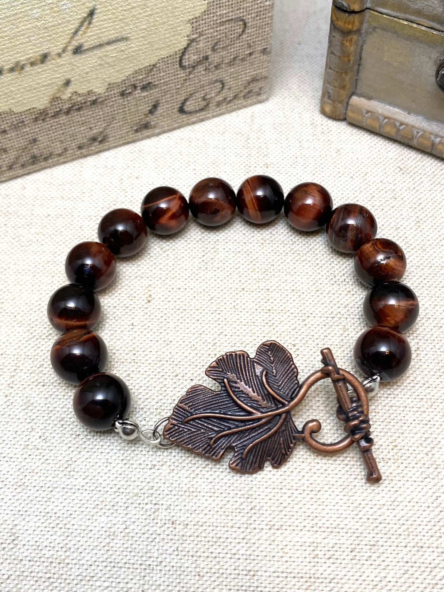 Red Tiger Eye Bracelet