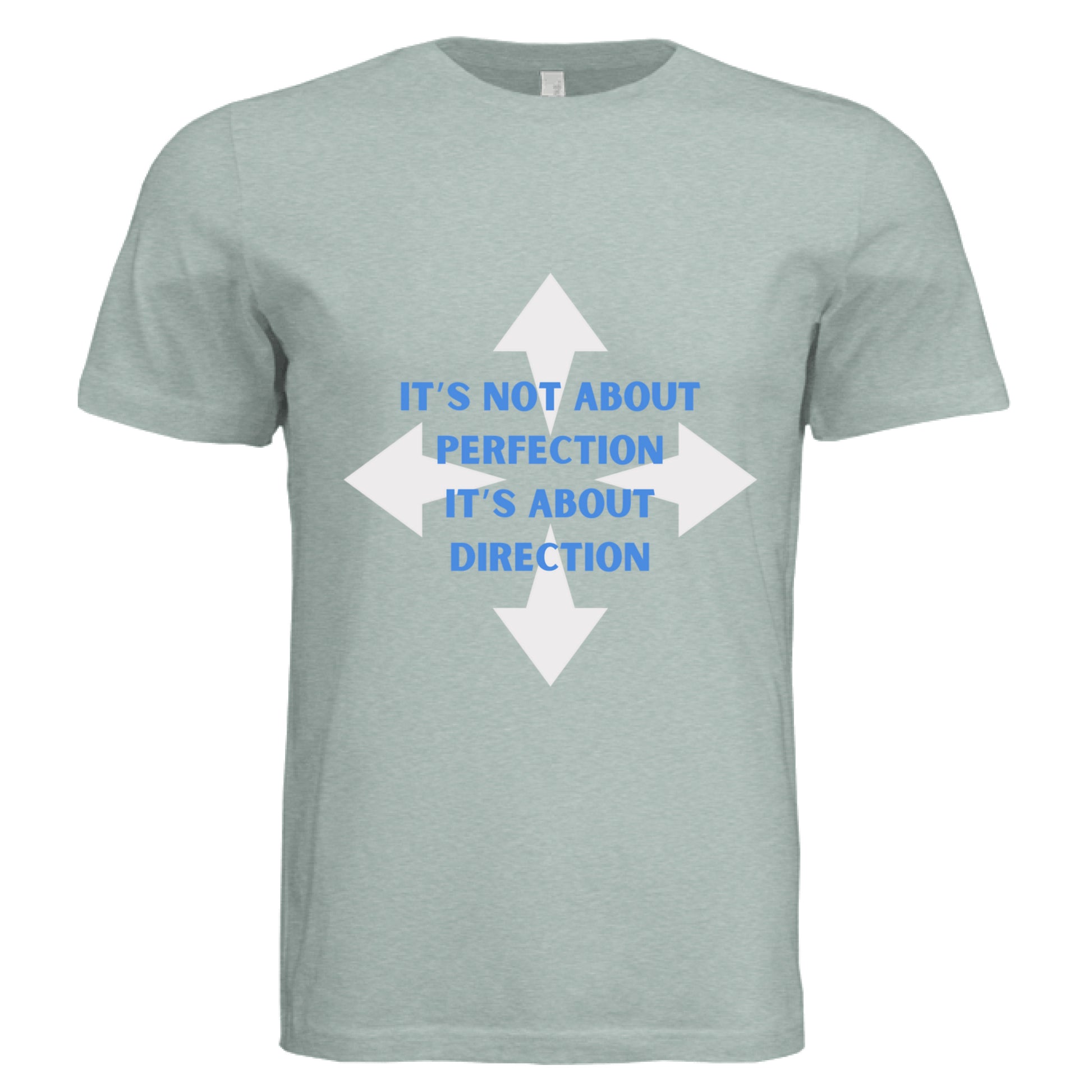 Dusty Blue Triblend - FRONT