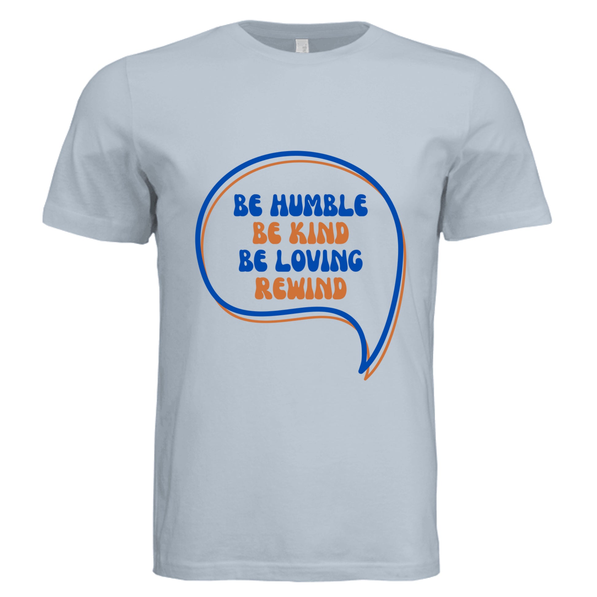 Solid Carolina Blue Triblend - FRONT