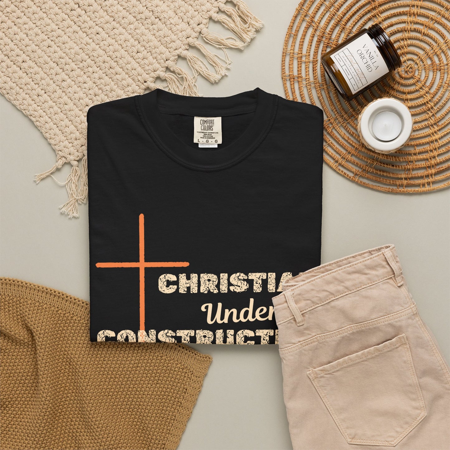 Christian Under Construction Tee
