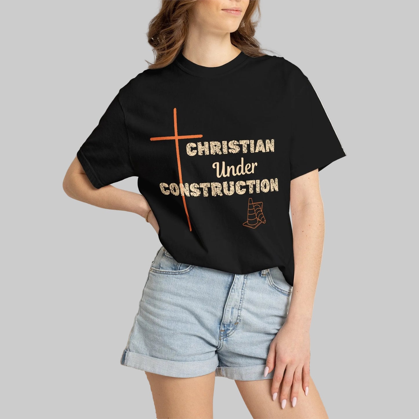 Christian Under Construction Tee