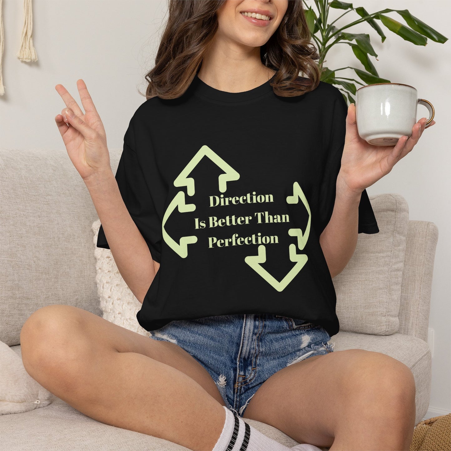 Direction Is Better Than Perfection Tee