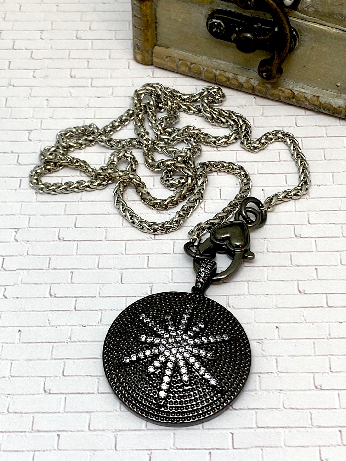 Pave The Way Necklace