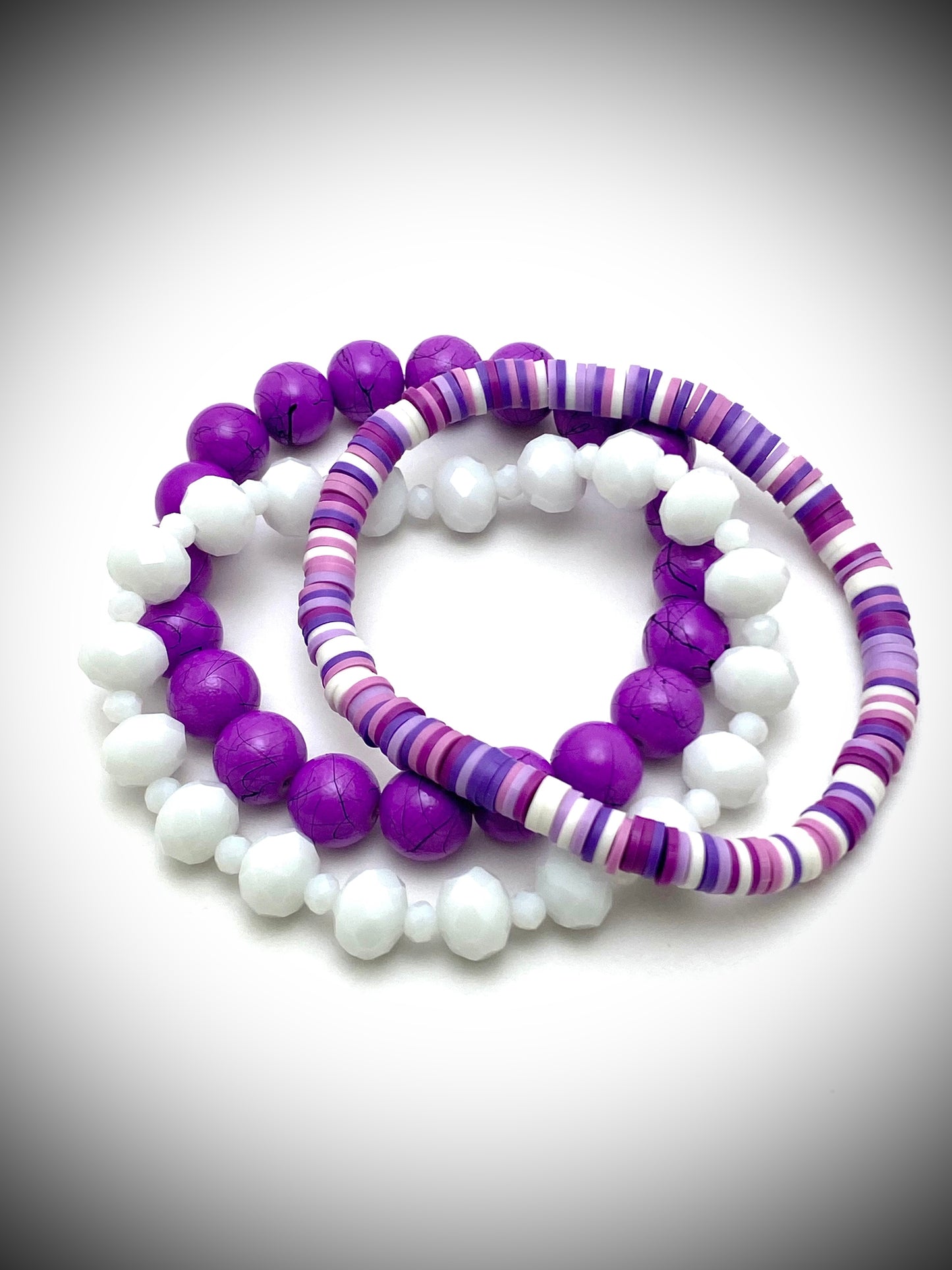 Lilac Bracelet Set