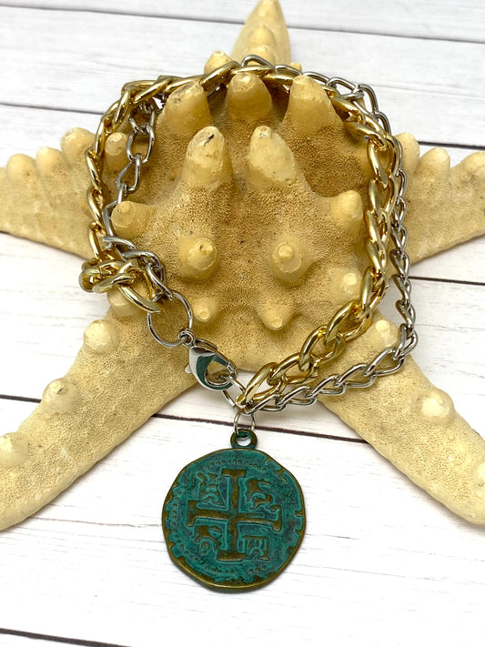 Medieval Coin Bracelet