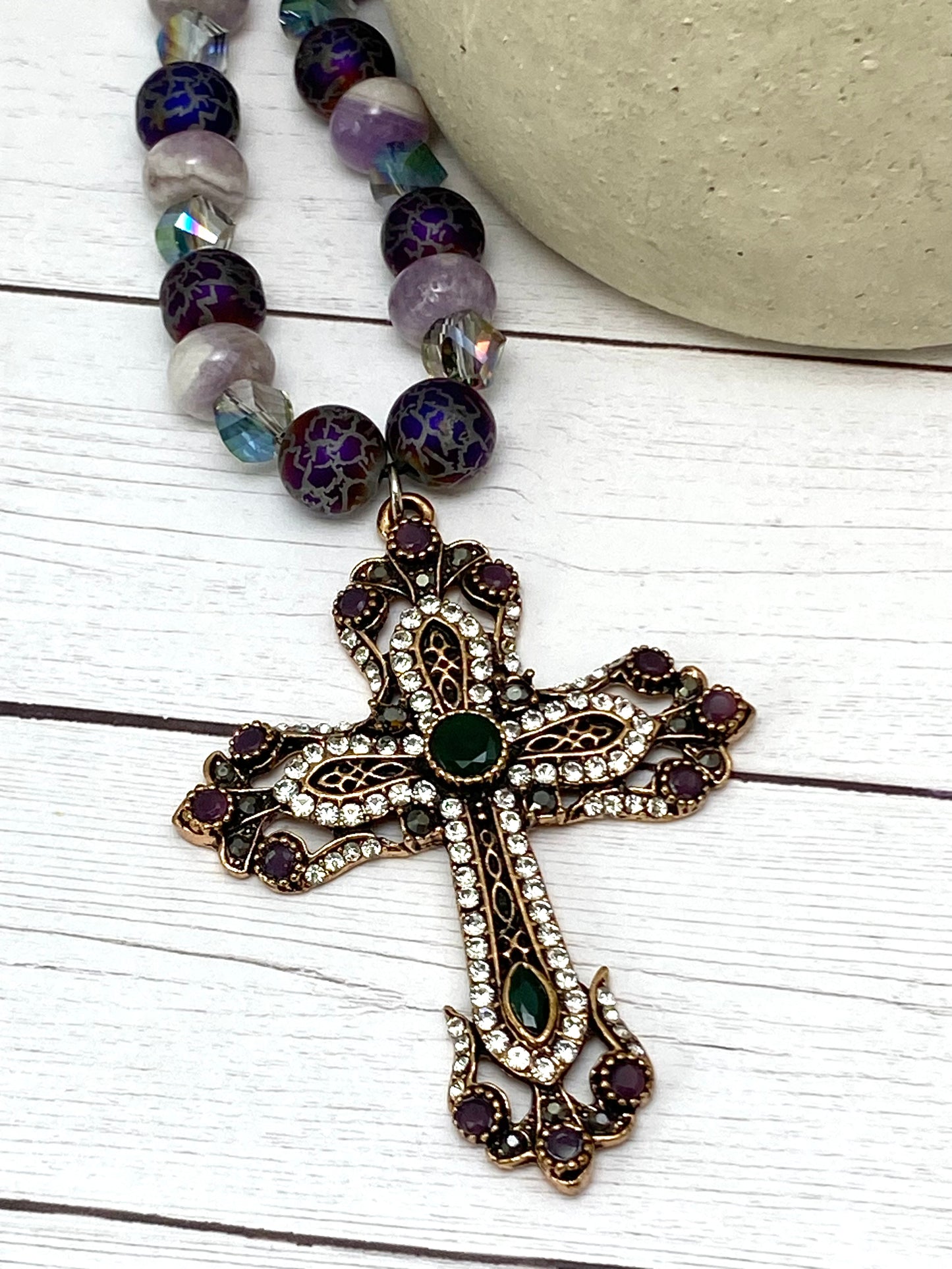 Purple Grace Necklace