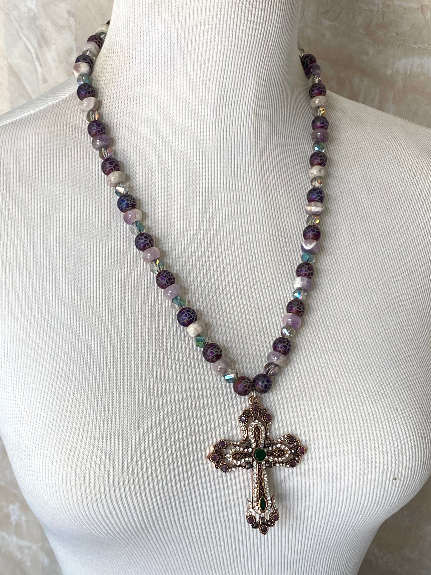 Purple Grace Necklace