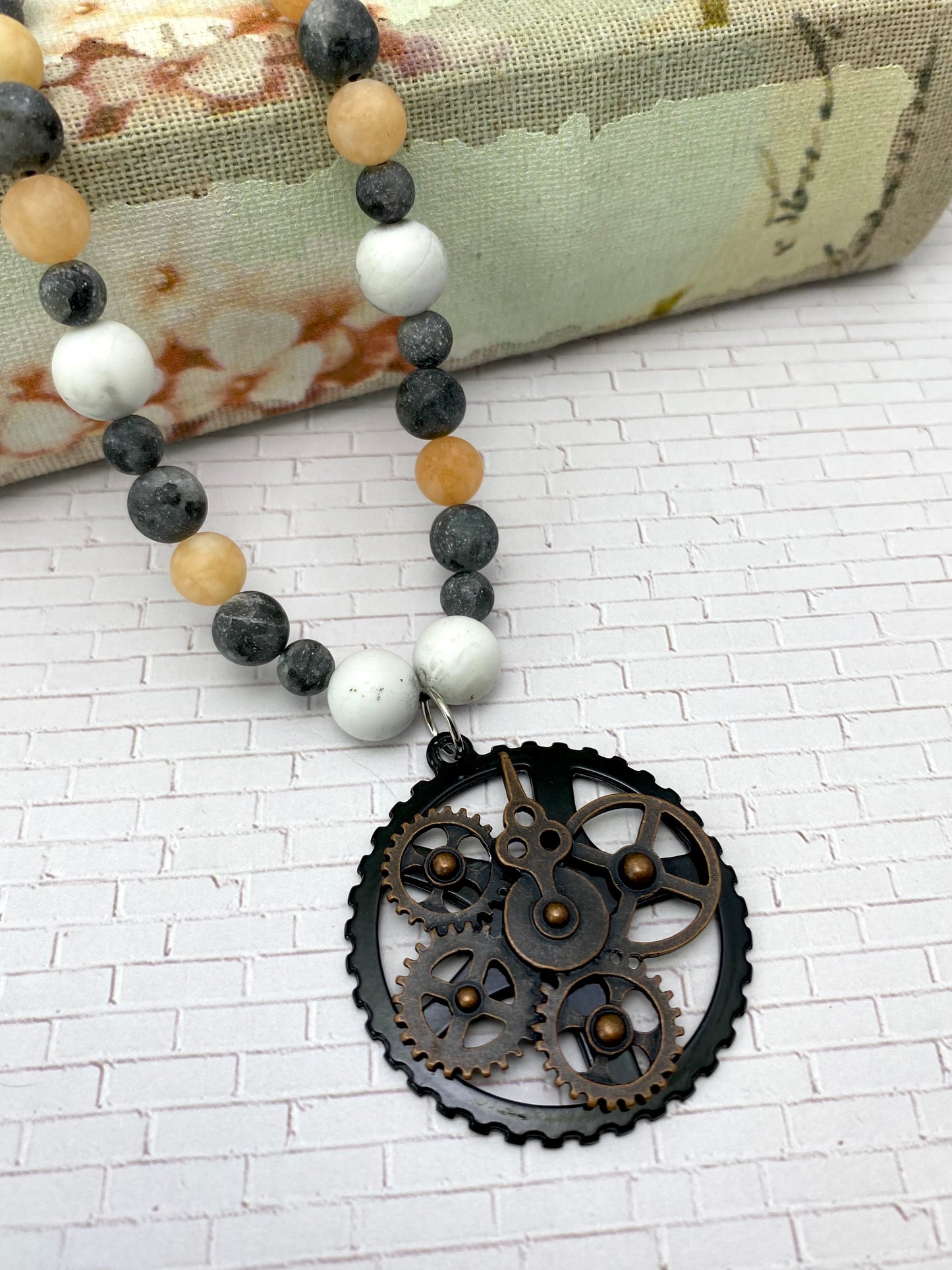 Changing Gears Necklace