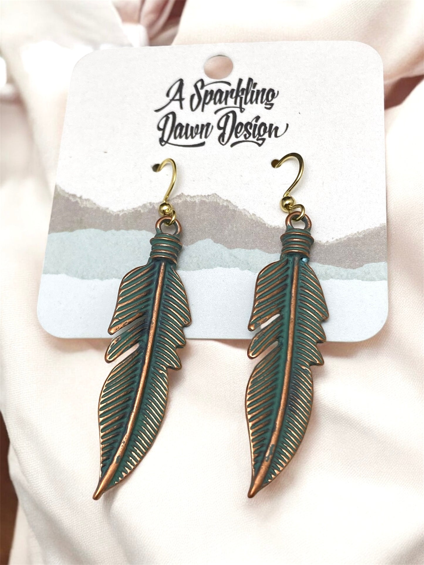 Boho Leaf Earrings