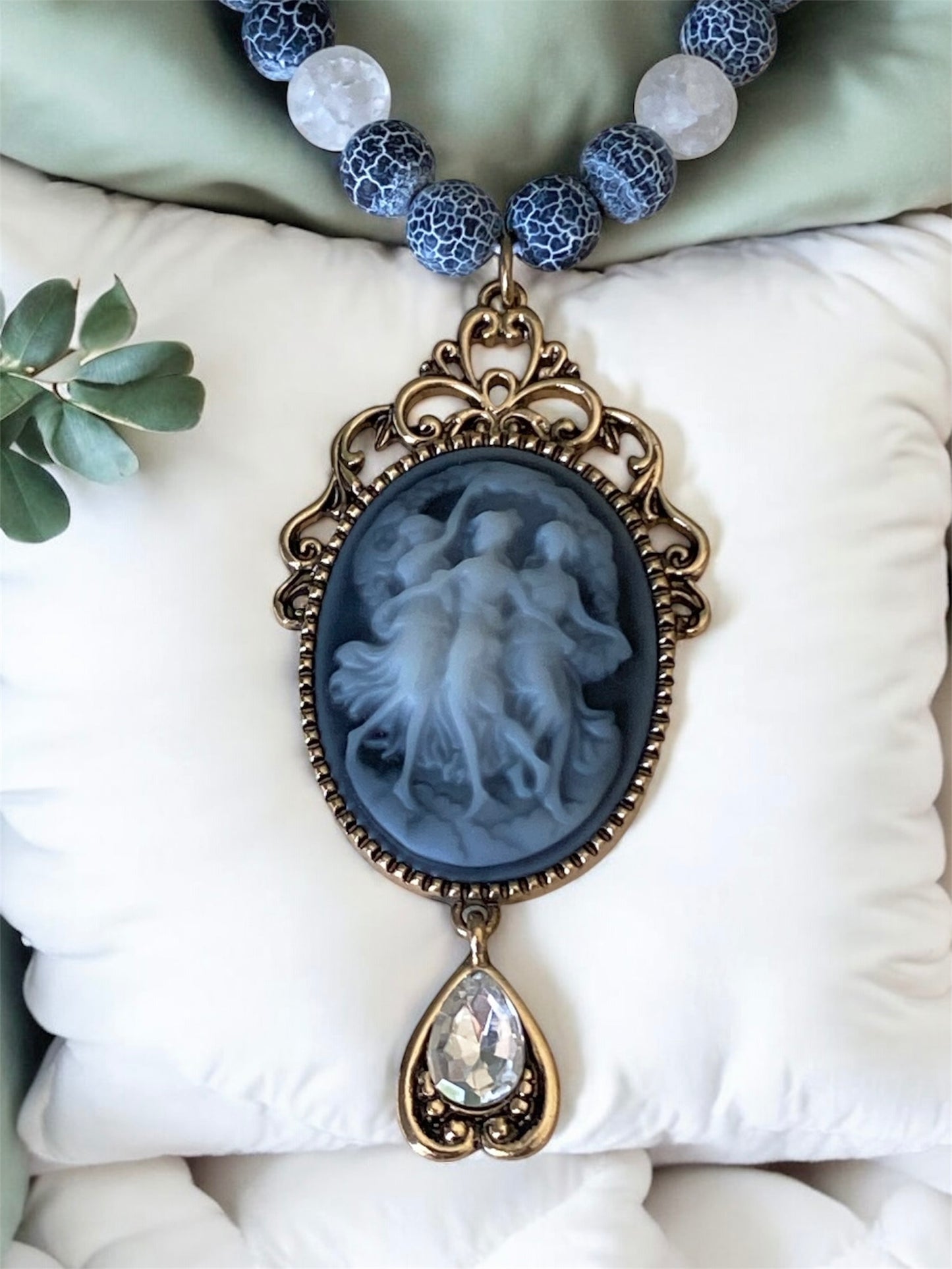 Blue Muse Necklace