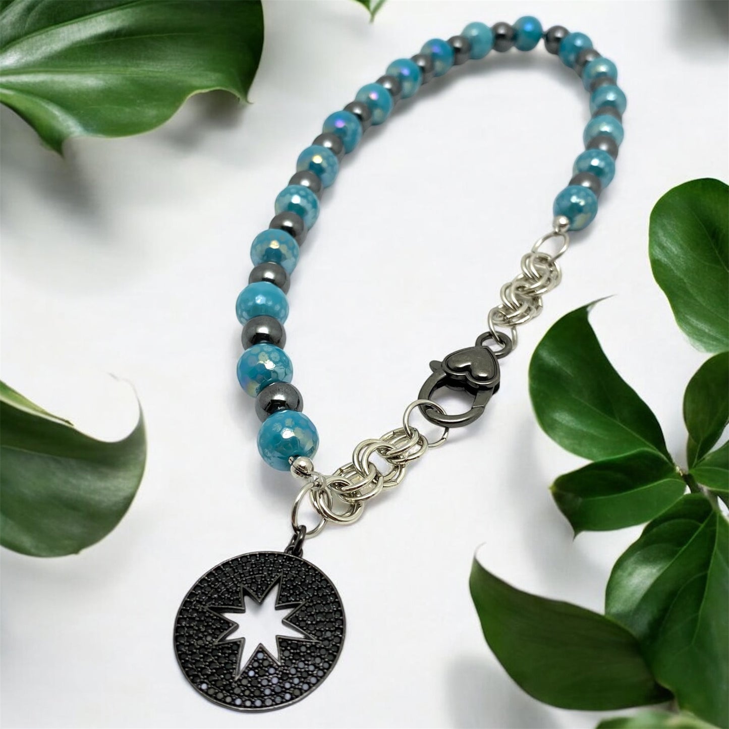 Pave Star Necklace