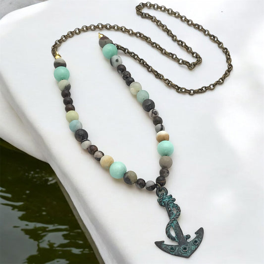 Anchor's Away Necklace