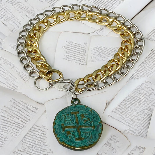 Medieval Coin Bracelet