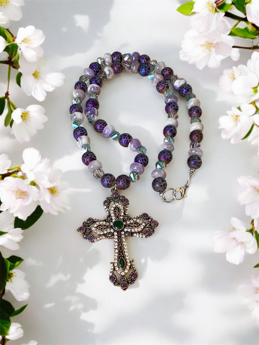 Purple Grace Necklace