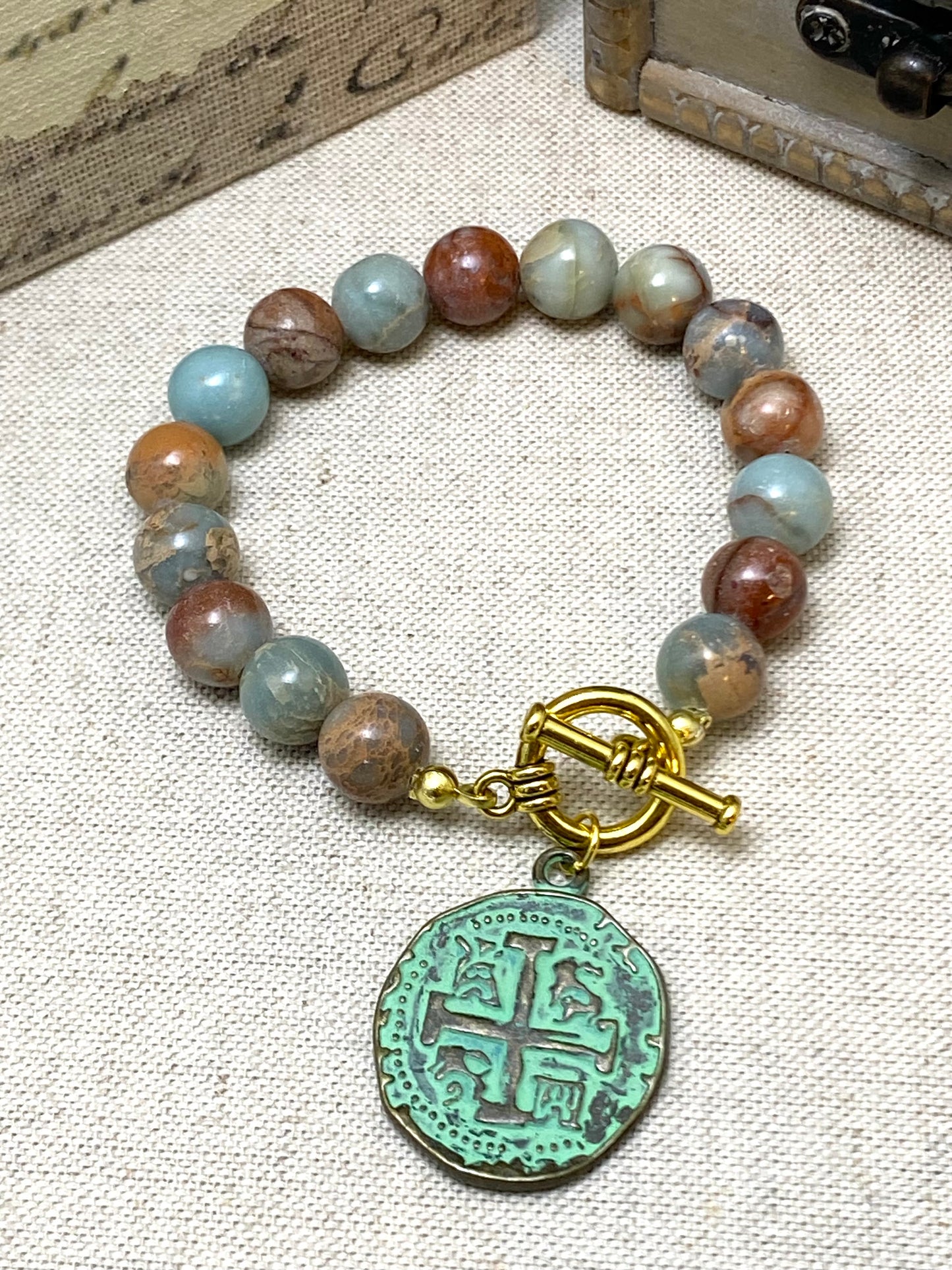 African Opal Bracelet