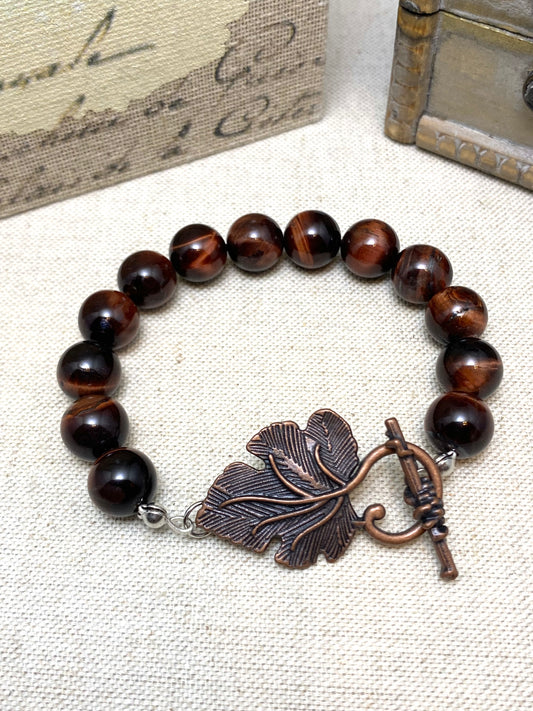 Red Tiger Eye Bracelet