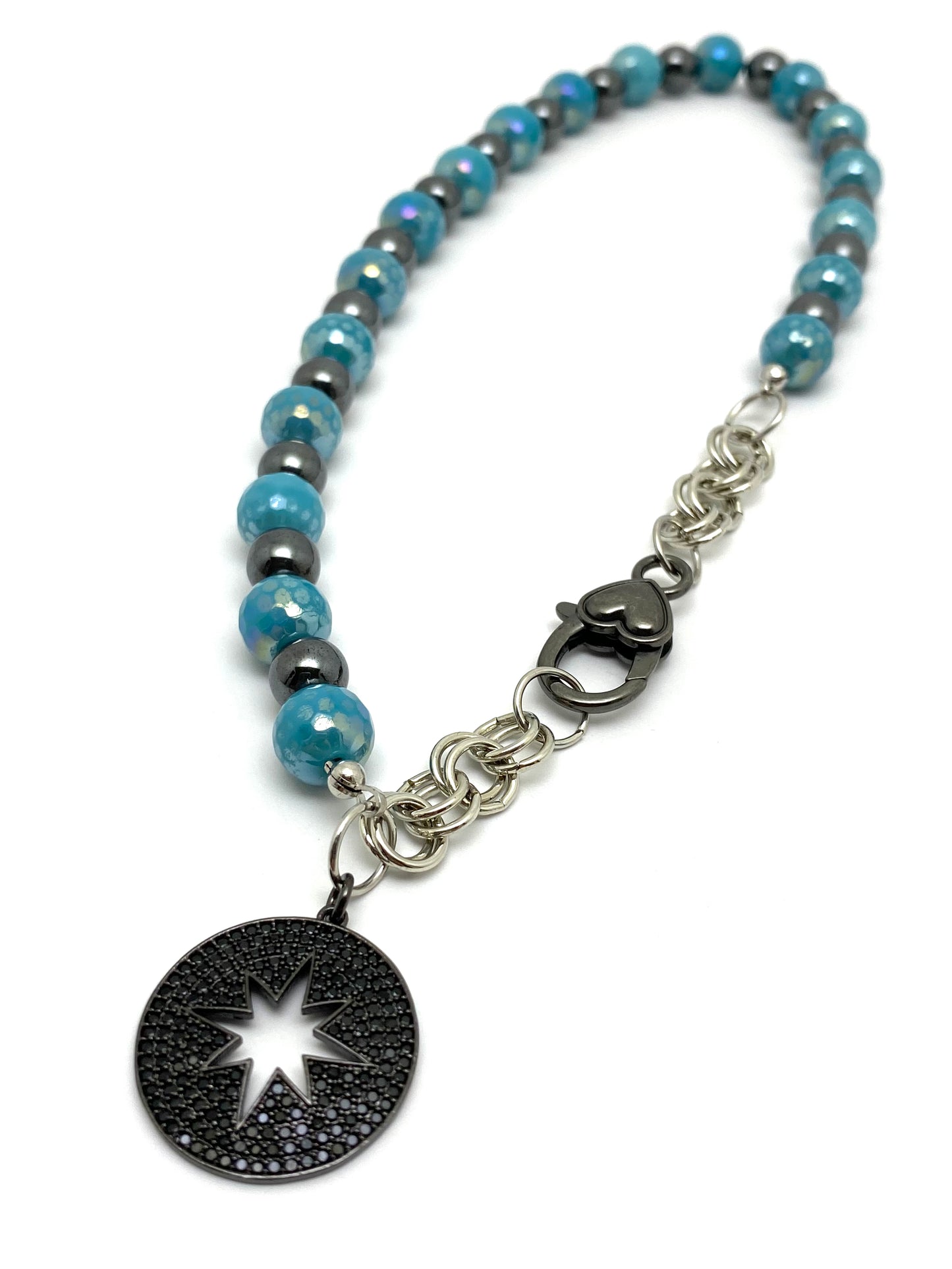 Pave Star Necklace