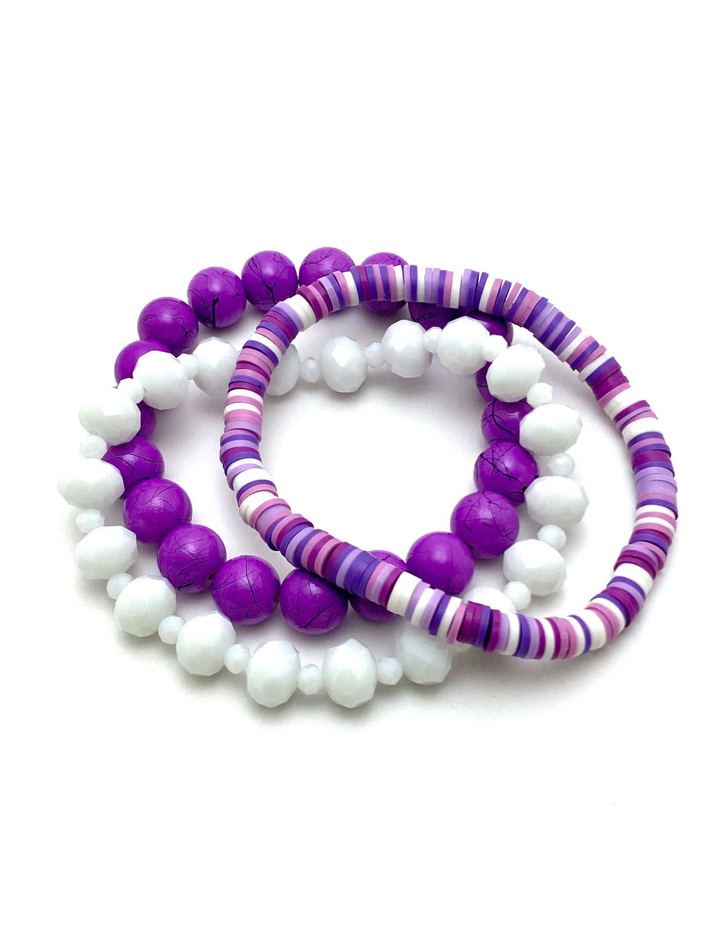 Lilac Bracelet Set