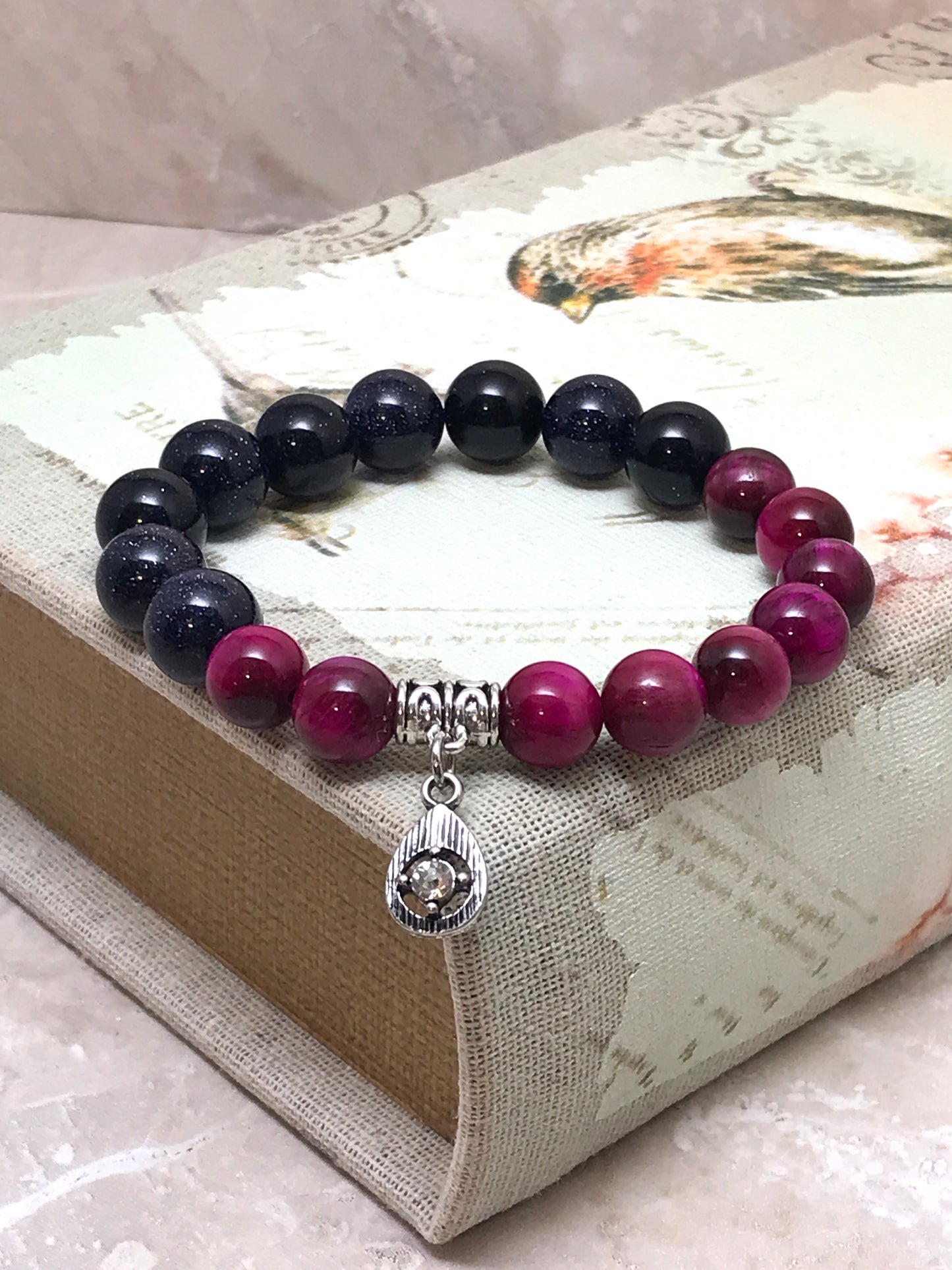 Pink Tiger Eye Bracelet